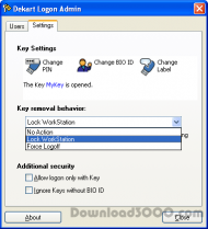 Dekart Logon screenshot